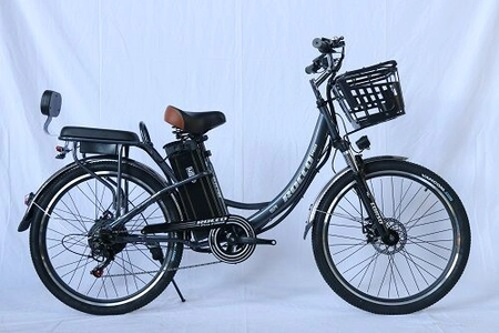 Електровелосипед 27.5 ST Corso «ROCCO» RC-59322 сталь, двигун 750W, акумулятор 48V 20Ah літієвий, графітовий